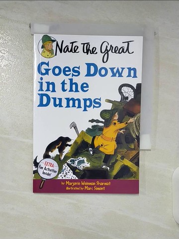 【書寶二手書T9／原文小說_S42】Nate the Great Goes Down in the Dumps_Sharmat, Marjorie Weinman/ Simont, Marc (ILT)