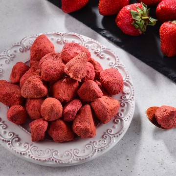 草莓凍乾30G 每日優果