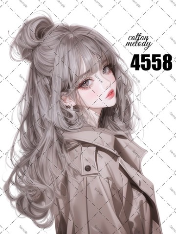 原廠貼紙 no.4558 人物貼紙 原創貼紙 原創人物貼紙 裝飾貼紙 棉質旋律