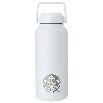 STARBUCKS 星巴克 經典款不鏽鋼杯 11149739  1個  960ml  白色