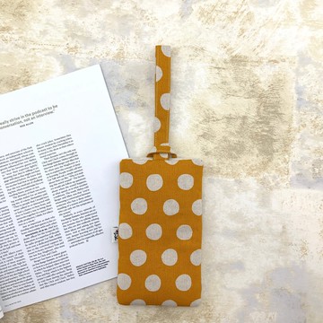 點點水玉。鋪棉手機套/手機袋