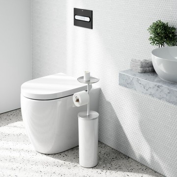 Umbra Portaloo 鎳色捲紙架