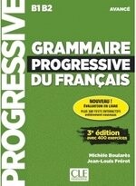 Grammaire Progressive du Francais (B1-B2) - Livre + CD audio 課本+CD-ROM (3版) Boulares  CLE