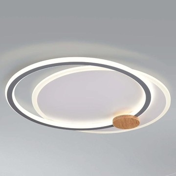 LED 灰白雙環吸頂燈  E01-16-23891