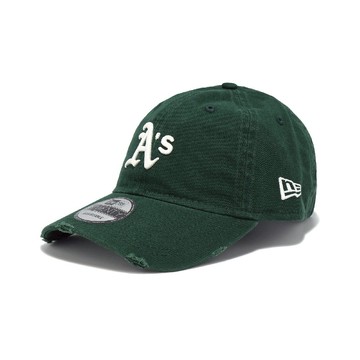 [ACS] New Era 棒球帽 920 Distressed MLB Oakland Athletics 奧克蘭運動家 深綠 NE60595227