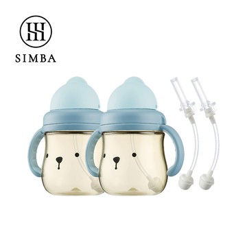 Simba 小獅王辛巴 - 雙倍好樂飲！不缺水兩支接力組-安安藍