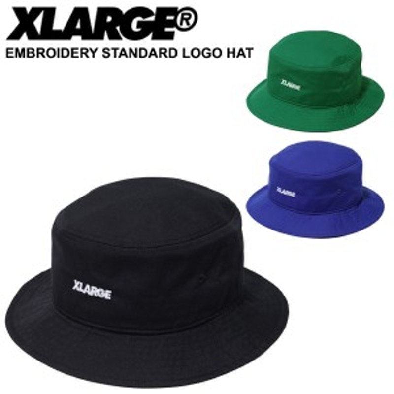 エクストララージ(XLARGE) EMBROIDERY STANDARD LOGO HAT/バケット