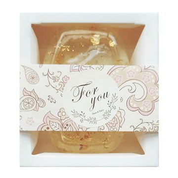 金箔胺基酸皂禮盒組 胺基酸溫和潔淨 金箔奢華沐浴體驗 天然精油舒緩  1盒  125g