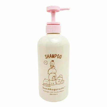 小禮堂 角落生物 塑膠按壓式空瓶《粉米.看書》600ml.沐浴罐.乳液罐