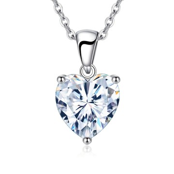 AchiCat．925純銀項鍊．獨愛．6MM / 7MM．愛心．客製刻字．情人節禮物．CS9057