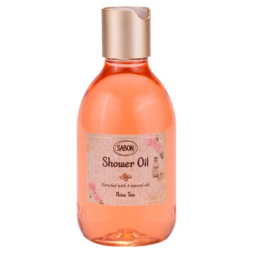 SABON 玫瑰茶語沐浴油  300ml  1瓶