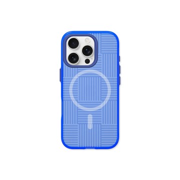 RHINOSHIELD iPhone 14系列JellyTint(MagSafe 兼容)透明防摔手機殼-獨家設計玻璃紋理系列-編織紋理玻璃