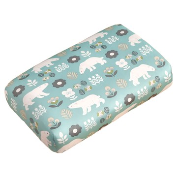 Cool熊 涼感記憶午安枕  30 x 20 x 7cm  北極熊綠色  1個