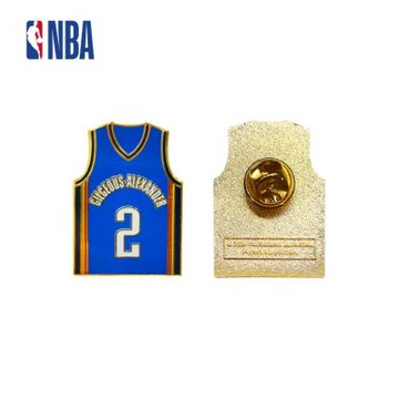 NBA 球衣徽章 雷霆隊 #2 Shai Gilgeous-Alexander 藍色系-NBPA-PN240103