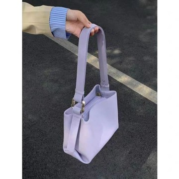 大容量託特包包女 通懃腋下包 百搭包 肩背包 韓國小衆包溫柔紫高級感軟斜挎包包女2026春夏新款小衆大容量手提單肩托特包