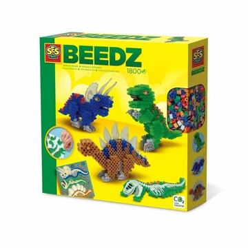 SES Creative DIY手作-恐龍世界3D立體拼豆(1800顆)-06262