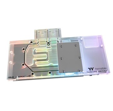 【獨家！另享10%回饋】曜越Pacific V-RTX 2080Ti Plus透明水冷頭/ASUS ROG顯卡/CL-W247-CU00SW-A