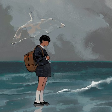 明信片 / 海與男孩 / NOMA