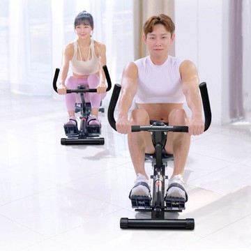 家用划船機可摺疊水阻力一體室內簡易運動訓練家庭健身器材划船器