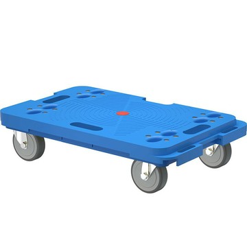 免運/公司貨 小推車 烏龜車 平板車 加厚烏龜車轉向托盤車可拼接四輪萬向平車搬運車拉貨車 可開發票 全館八折 工廠現貨直銷 新品特價 h1096