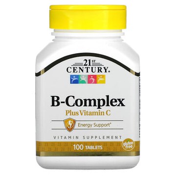 21st Century, B 復合物 + 維生素 C，100 片