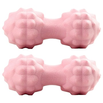 MICHAEL FITNESS 麥克健身 4D花生球 雙顆 Set 櫻花粉 筋膜放鬆 全身按摩  14cm x 6cm