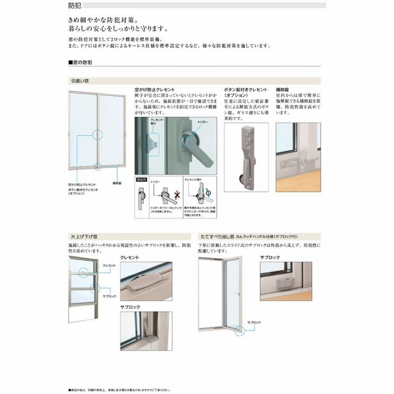 縦すべり出し窓 06011（w640mm×h1170mm） アルミサッシ フレミングJ