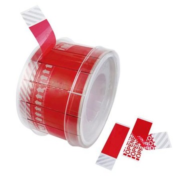 ESTAPE抽取式封口保密易撕貼/全轉移型/紅/15mmx55mm/30張x16疊