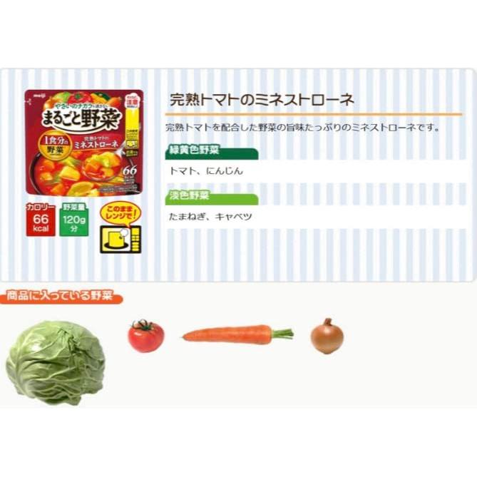 まるごと野菜 完熟トマトのミネストローネ 200ｇ×6袋