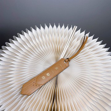 【MANAAKI】精神流蘇書籤 皮革