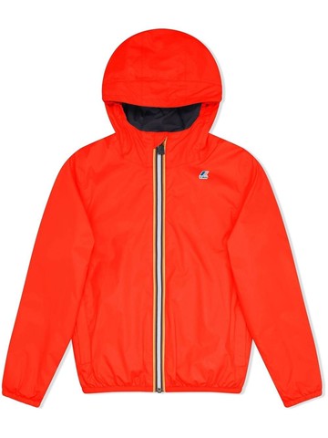 K Way Kids - hooded rain jacket - kids - Nylon - 4 yrs - Red