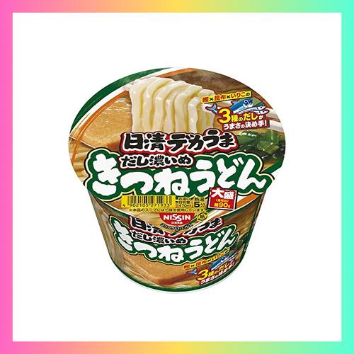 日清食品 日清デカうま きつねうどんだし濃いめ 106g×12個