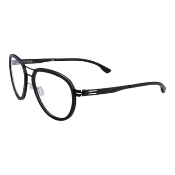 【ic berlin】Elliot Black HD Rough/Black 德國薄鋼眼鏡 公司貨