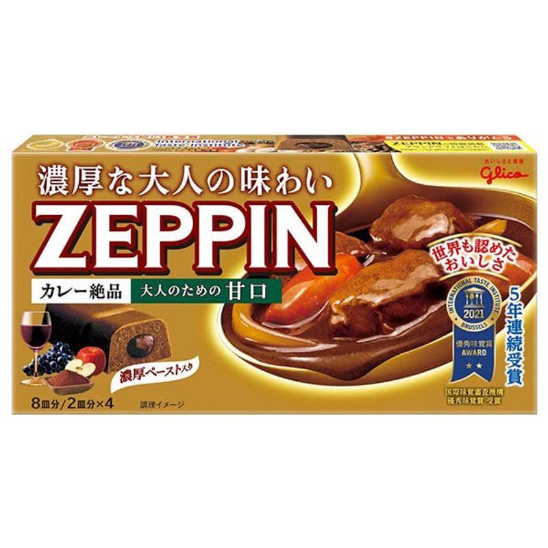 江崎グリコ カレーZEPPIN 甘口 175g×10個入×(2ケース)