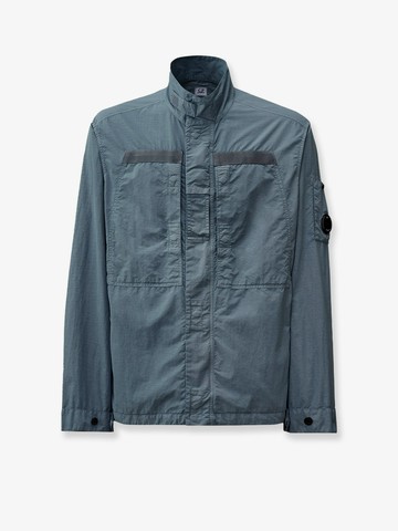 Flatt Nylon jacket with Logo iconic detail - C.P.COMPANY - gender_Man
