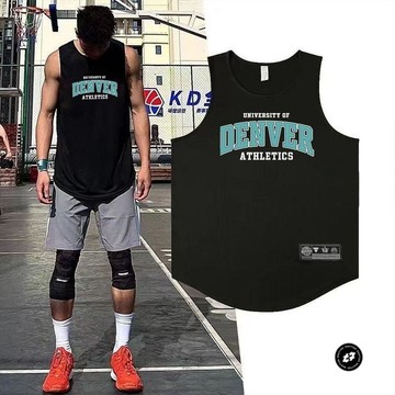 美式速幹背心籃球訓練服網眼上衣健身運動吸汗透氣坎肩無袖球衣男男士運動薄款透氣背心 男士訓練排汗上衣 男士無袖寬鬆百搭坎肩