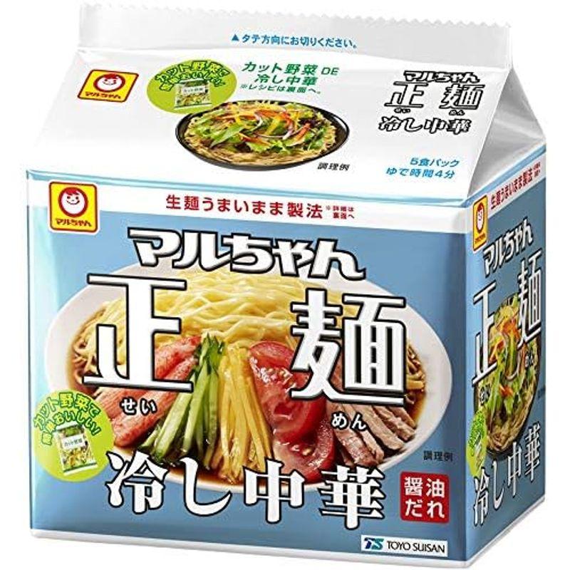 マルちゃん マルちゃん正麺 ごまだれ冷し 5食パック 120g×5袋×6個