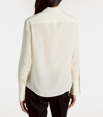 McQueen Ruffled silk blouse