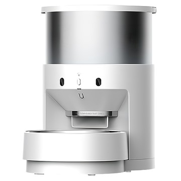 PETKIT 不鏽鋼智能寵物餵食器  銀色 + 白色  3L  1個