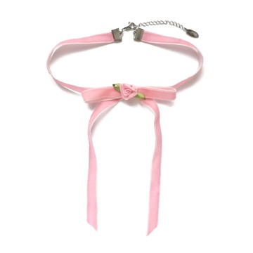 KDNP Rose Ribbon Chocker