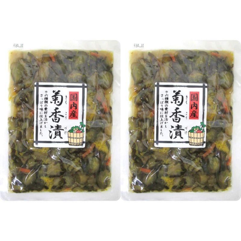 菊香漬150ｇ (2袋) 福島 国産 漬物 つけもの おかず おつまみ