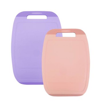 【NEOFLAM】BIJU系列砧板2件組(大+中)-夢幻雪酪(可吊掛/防滑/雙面使用)