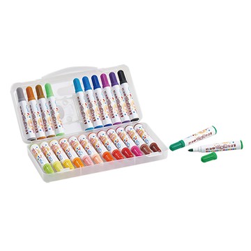 雄獅SIMBALION奶油獅可水洗彩色筆/BLW-24/24色