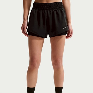 【NIKE】AS W NK ONE DF MR 3IN 2N1 SRT 黑 短褲 女 運動褲 速乾 DX6013-013