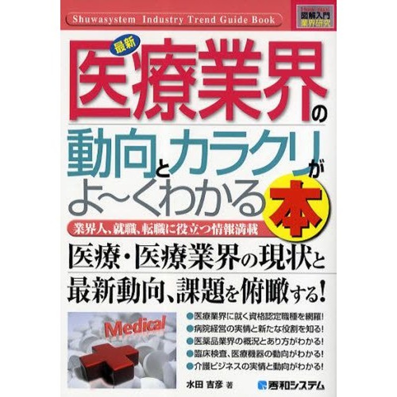 最新医薬品業界の動向とカラクリがよ～くわかる本 業界人、就職、転職