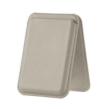 LANS MagSafe 磁吸卡夾支架 Card Wallet Stand 磁吸支架 卡夾 卡包 感應卡套 手機支架 日常必備 - 金色