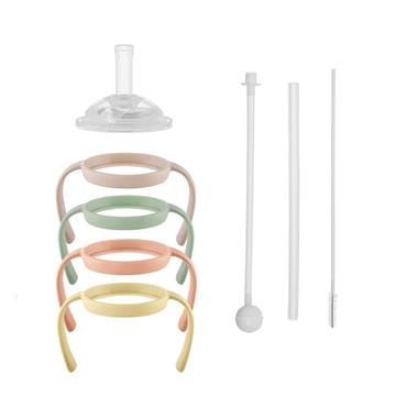 MOYUUM 韓國 PPSU寬口奶瓶吸管杯套件組-多款可選