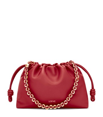 Loewe Medium Leather Flamenco Clutch Bag