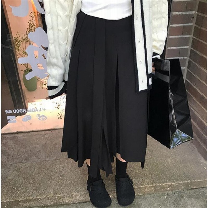 新品 中長セクション スリム プリーツスカート 春夏 イレギュラー スカート 通販 Lineポイント最大1 0 Get Lineショッピング