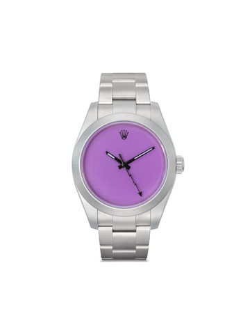 Minds - customised Milgauss 40mm - women - stainless steel - One Size - Purple